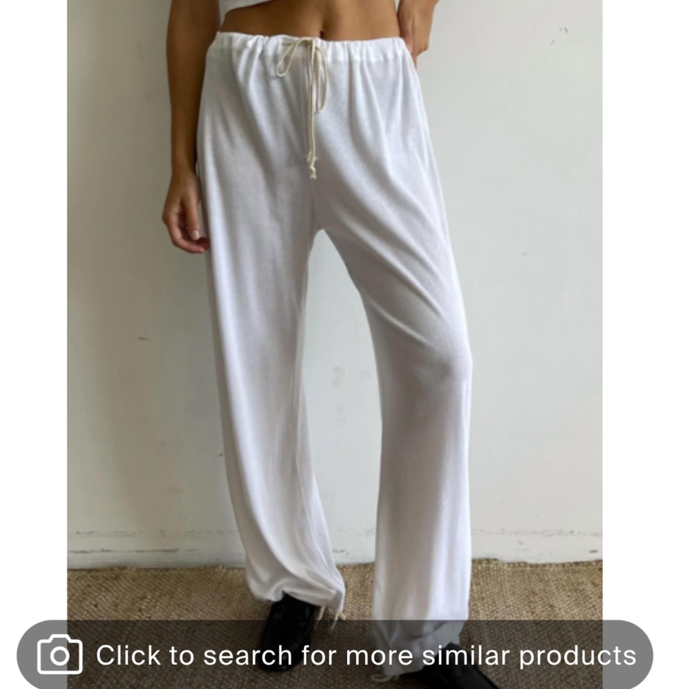 DONNI rib cinched pant